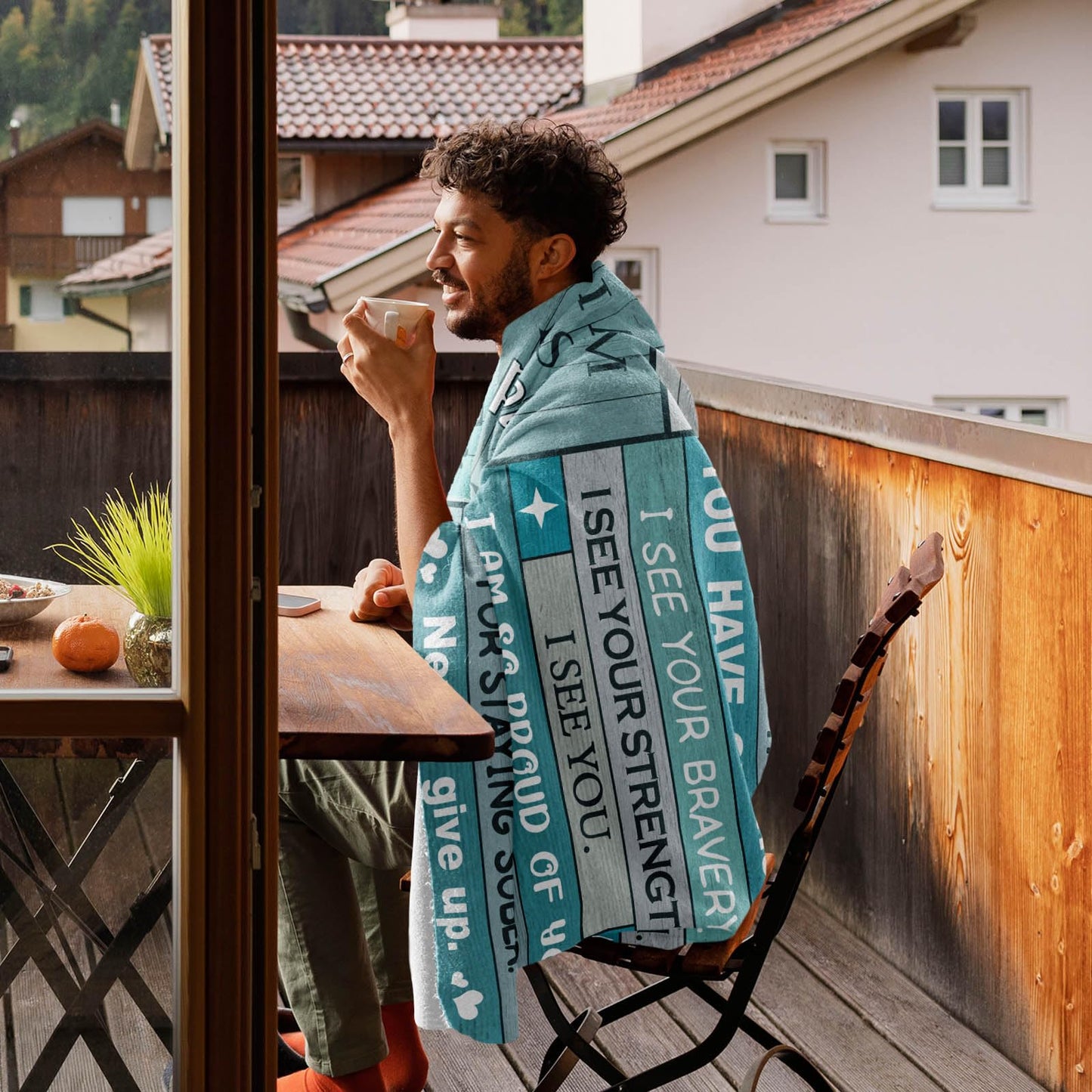 Sobriety Gifts for Women/Men Blanket 60"X50", Addiction Recovery Gifts, 1/10 Year Sobriety Gifts
