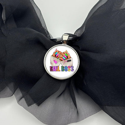 Manicurist Gifts Nail Tech Keychain for Christmas Graduation Retirement Thank You Gifts for Nail Hustler Technician Artist Stylist Women Men Salon Owner Boss Beautician Instructor Cosmetology Jewelry
