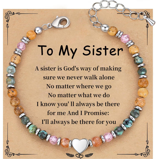 Mothers Day Gifts for Daughter Mom Bracelet, Graduation Gift for Her Granddaughter Gifts from Grandma Bonus Mom Bracelet Jewelry Birthday Gift Sister Easter Stocking Stuffers for Teens Women