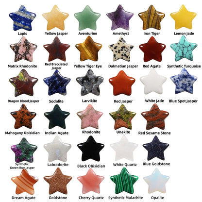 42 Sets Bulk Pocket Hug Little Star Worry Stones Token Gift Card for Friends Colleagues Family Distance Social Celebration of Life Gift