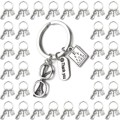 PHAETON 20PCS Eye Doctor Keychain - Ophthalmologist & Optometrist Gift for Eye Doctor Staff
