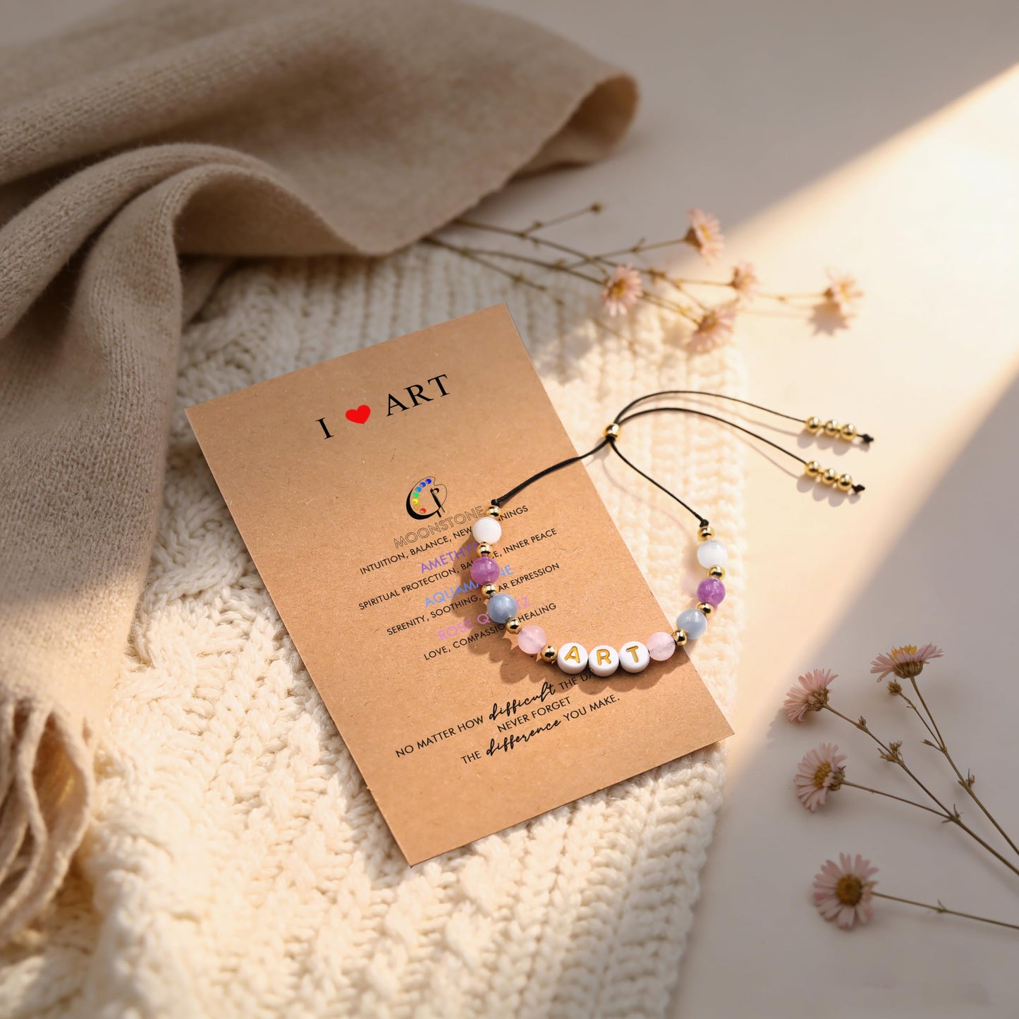 RZKING Teacher Bracelet Teacher Appreciation Gifts for Women Thank You Gifts for Music Dance Science Preschool Daycare Teachers Day Graduation Birtday Christmas Gift