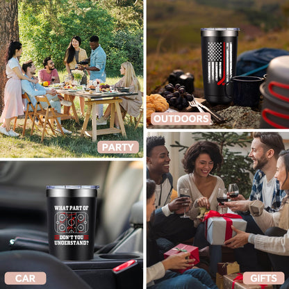 SpenMeta Hockey Gifts for Men, Player - 20 Oz Ice Hockey Gift for Coach, Fans, Lovers Travel Tumbler Cup