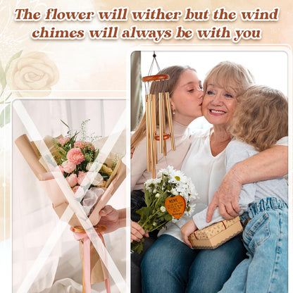 Meme Gifts from Grandkids, Meme Wind Chimes, Birthday, Retirement, Thanksgiving, Mothers Day, Grandparents Gifts from Grandchildren, Grandma Gift