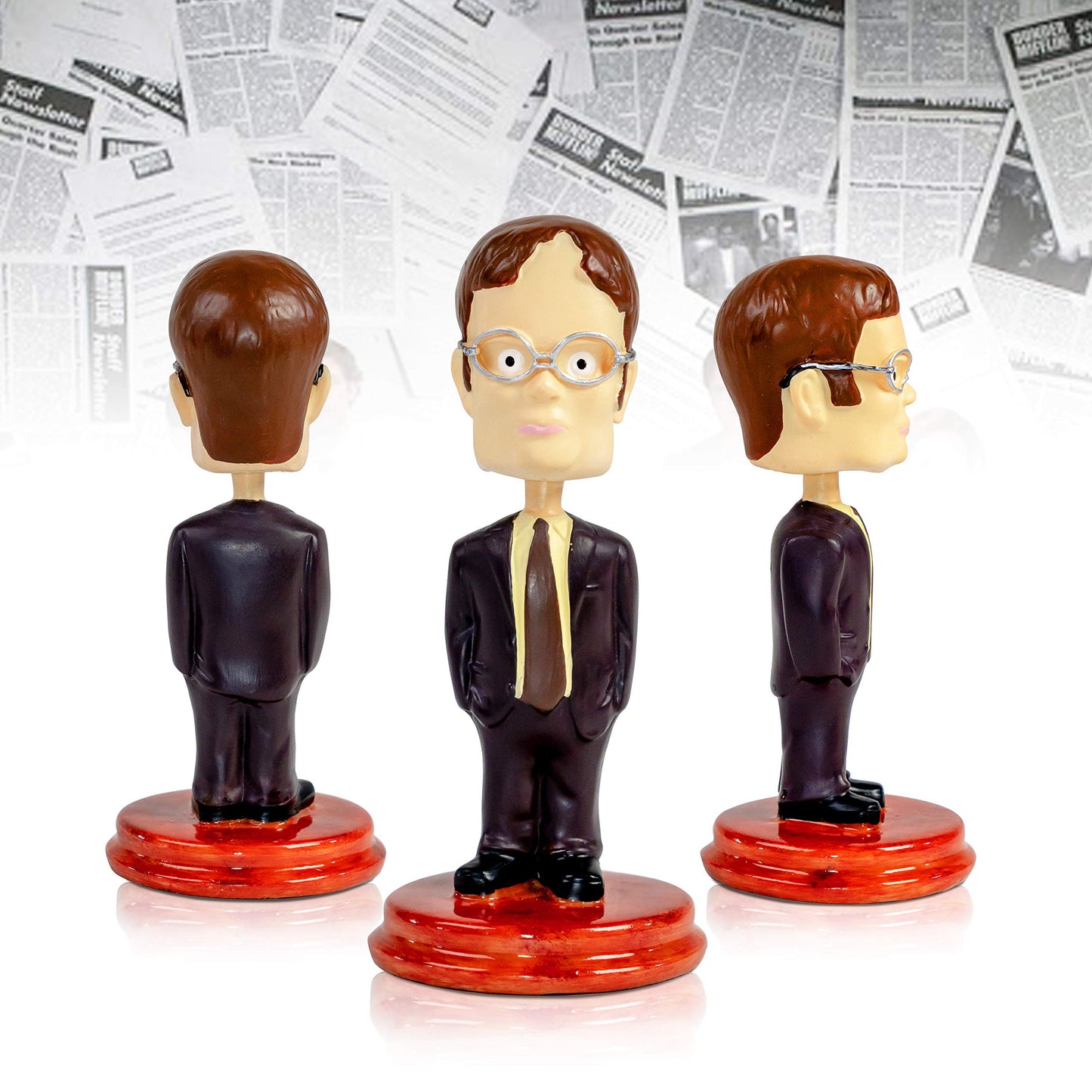 Scott's Tots Dwight Schrute Bobblehead from The Office - The Ultimate Merchandise for The Office Fans - The Office Gifts