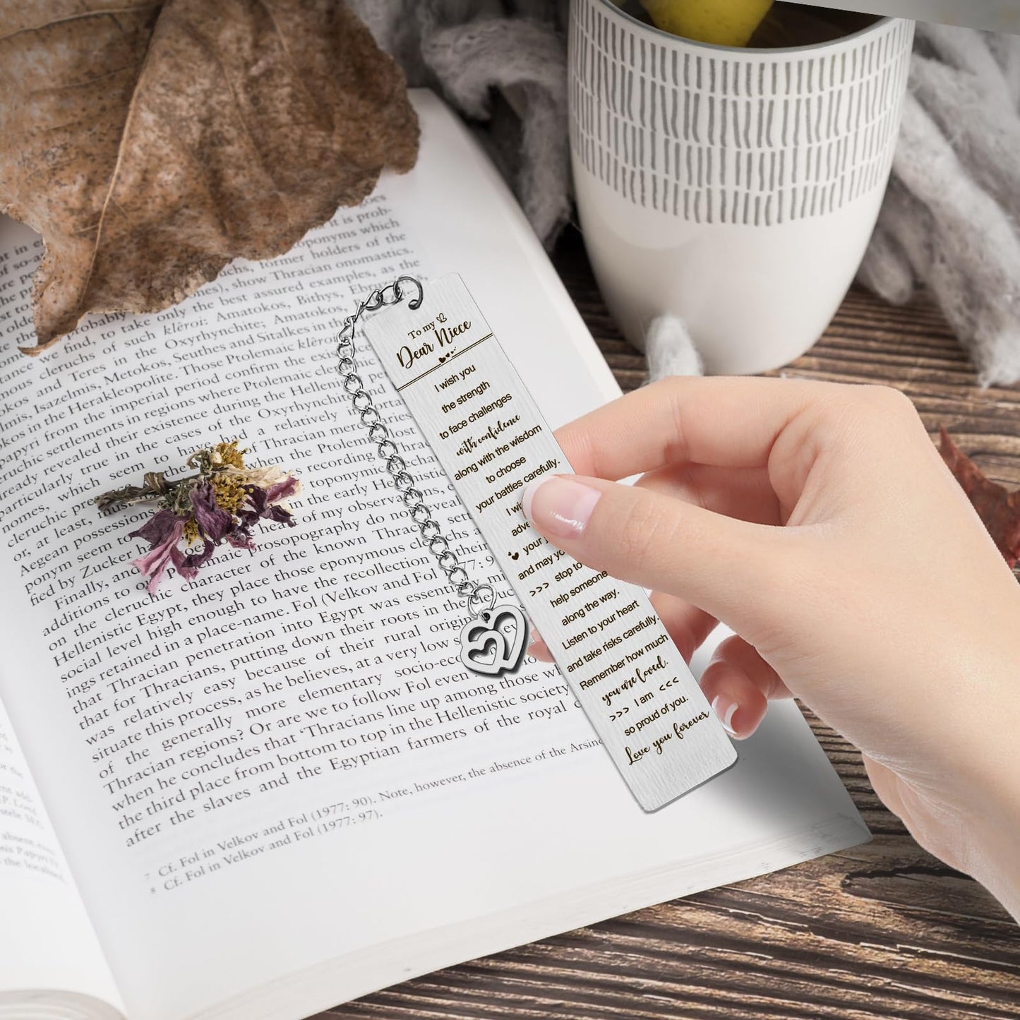 Niece Gifts from Auntie Bookmarks Niece Gift from Uncle Graduation Birthday Gifts Book Mark for Girls