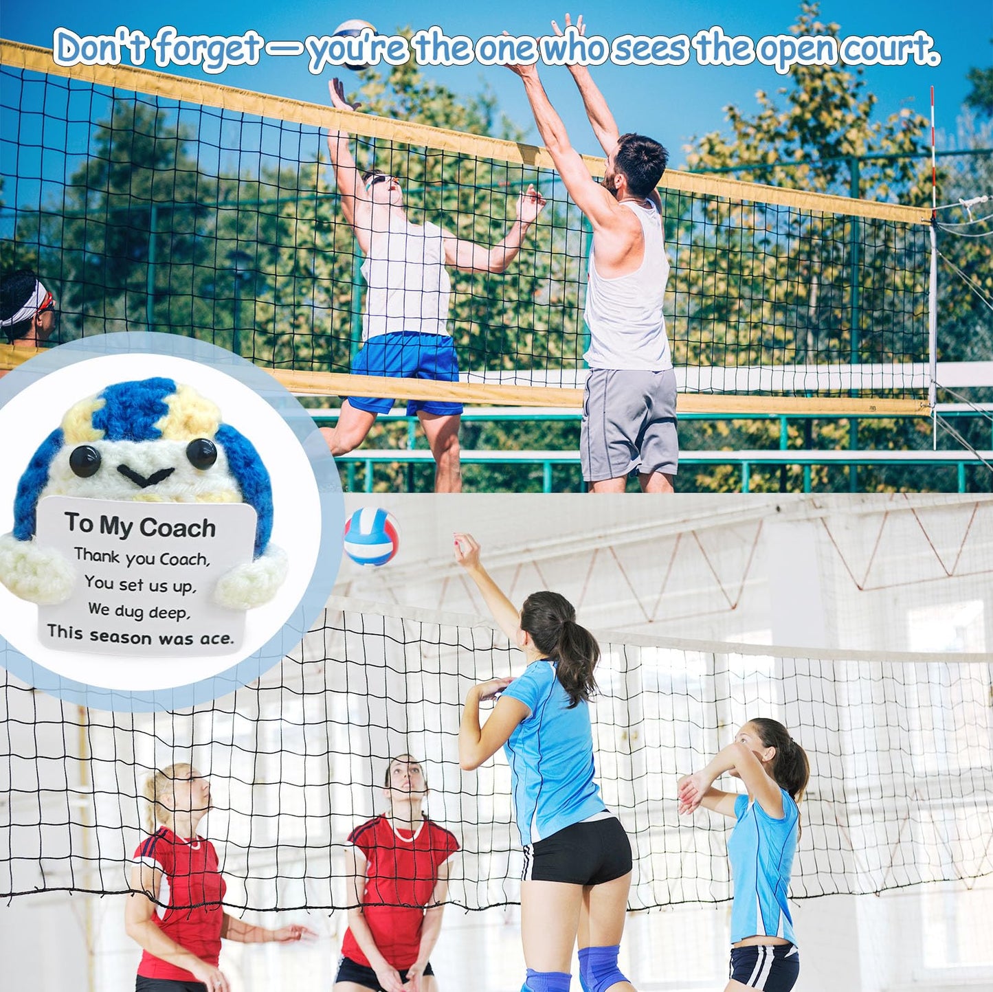 Handmade Collectible Volleyball Keepsake,To My Coach Thank You Gift from Player,Inspirational Coaching Appreciation Present,Unique Volleyball Decor & Memory Gift for Beloved Coach,Volleyballs Things
