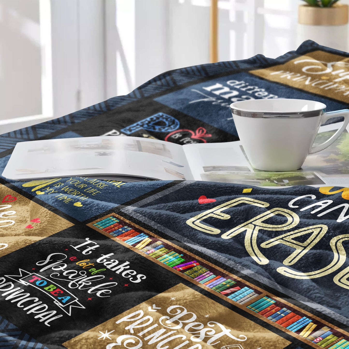 Principal Appreciation Gifts, Principal Week Gifts for Women, Best Appreciation Gifts for School Principals, Gifts for Principal Female, School Principal Birthday Present for Woman Blanket 60" X 50"