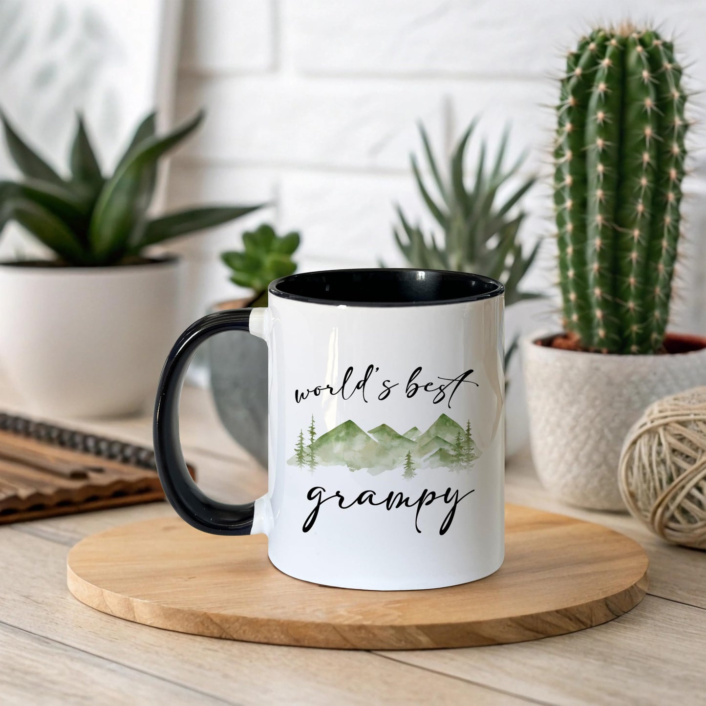 Grampy Gifts Coffee Mugs, Grandpa Gifts for Father's Day from Grandchildren, Grandpa Tea Cup Gifts for Birthday, World's Best Grampy Ceramic Coffee Tea Mug 11oz
