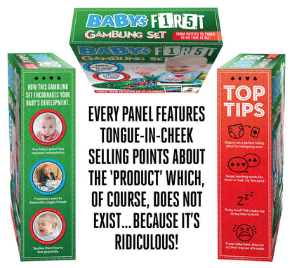 Prank Gift Box - Baby's First Gambling Kit - Perfect Gag Gift and Funny White Elephant Idea …