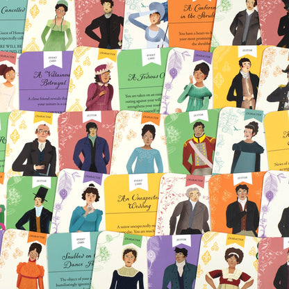 The Jane Austen Game: an immersive boardgame – Play as Your Favorite Austen Heroine!