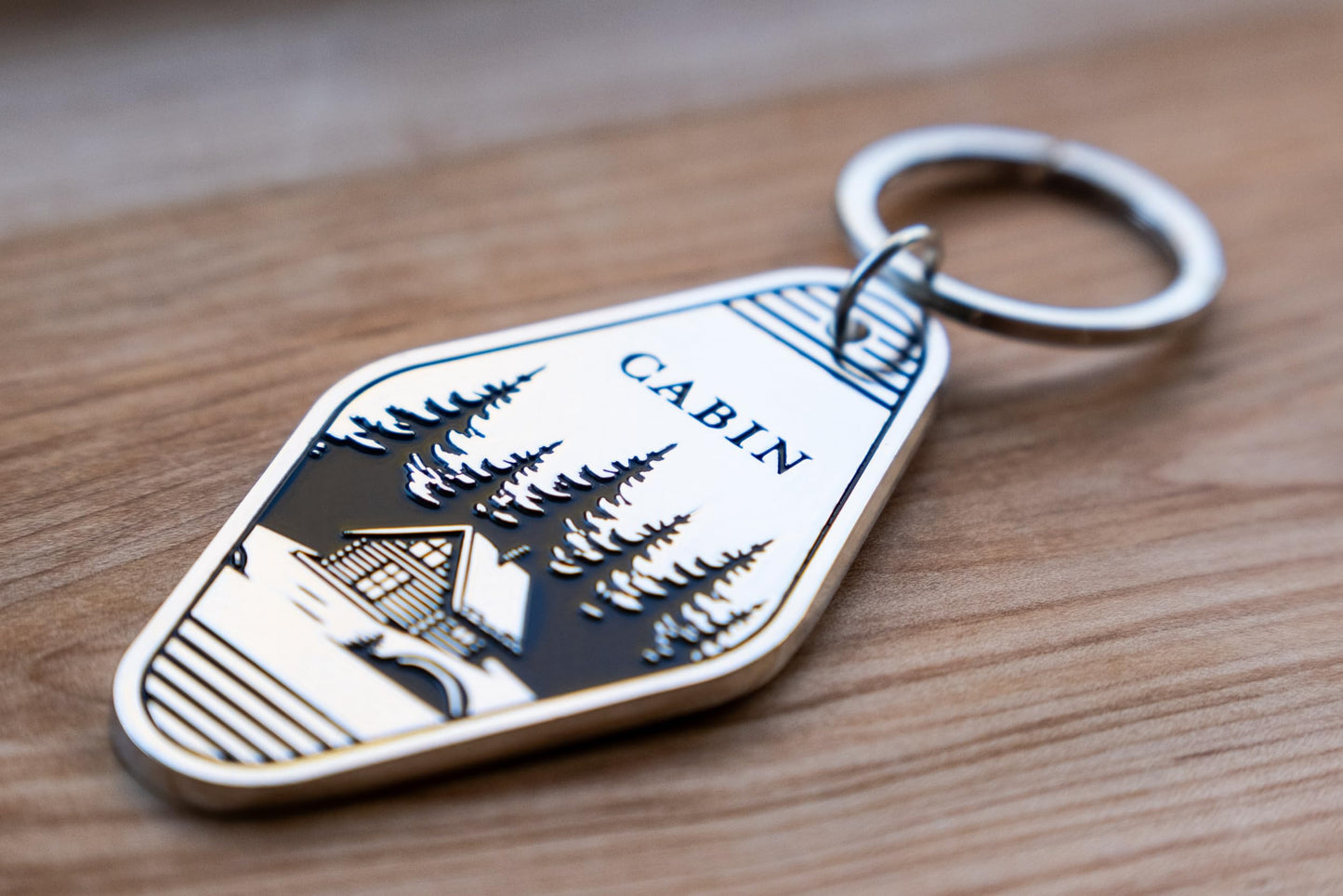 Vacation Home Keychain - Metal Key Chain