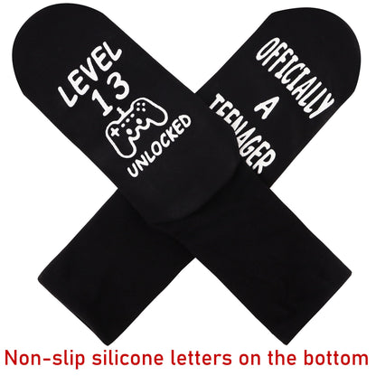 Jeasona Gaming Birthday Socks for Teen Boys Gifts for 13 14 15 16 17 18 Year Old Boy Teenage