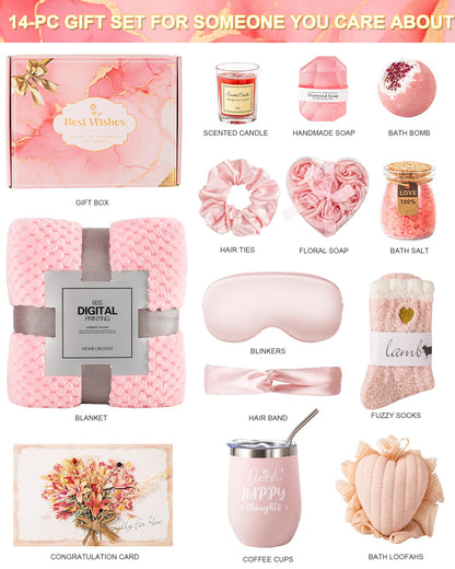 Mothers Day Gifts for Women,Mothers Day Gifts Baskets for Mom, Happy Birthday Gift Ideas Basket