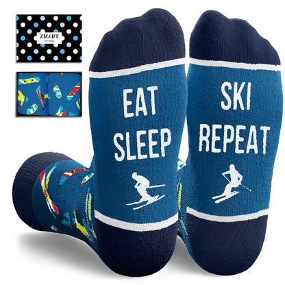 Zmart Unique Gifts for Sports Lovers - Camping Skiing Lifting Socks, Yoga Ballet Gift Ideas