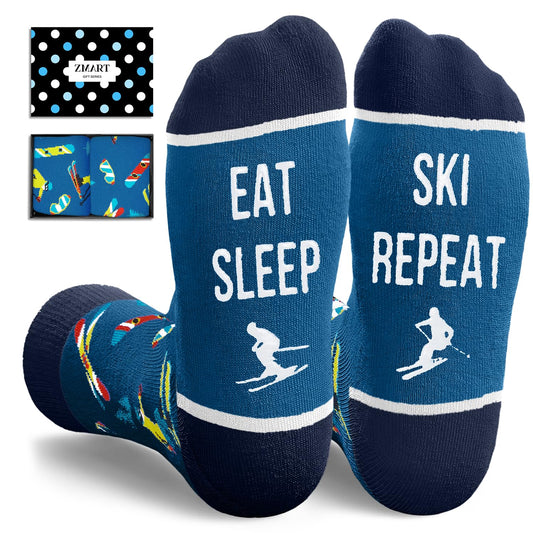 Zmart Unique Gifts for Sports Lovers - Camping Skiing Lifting Socks, Yoga Ballet Gift Ideas