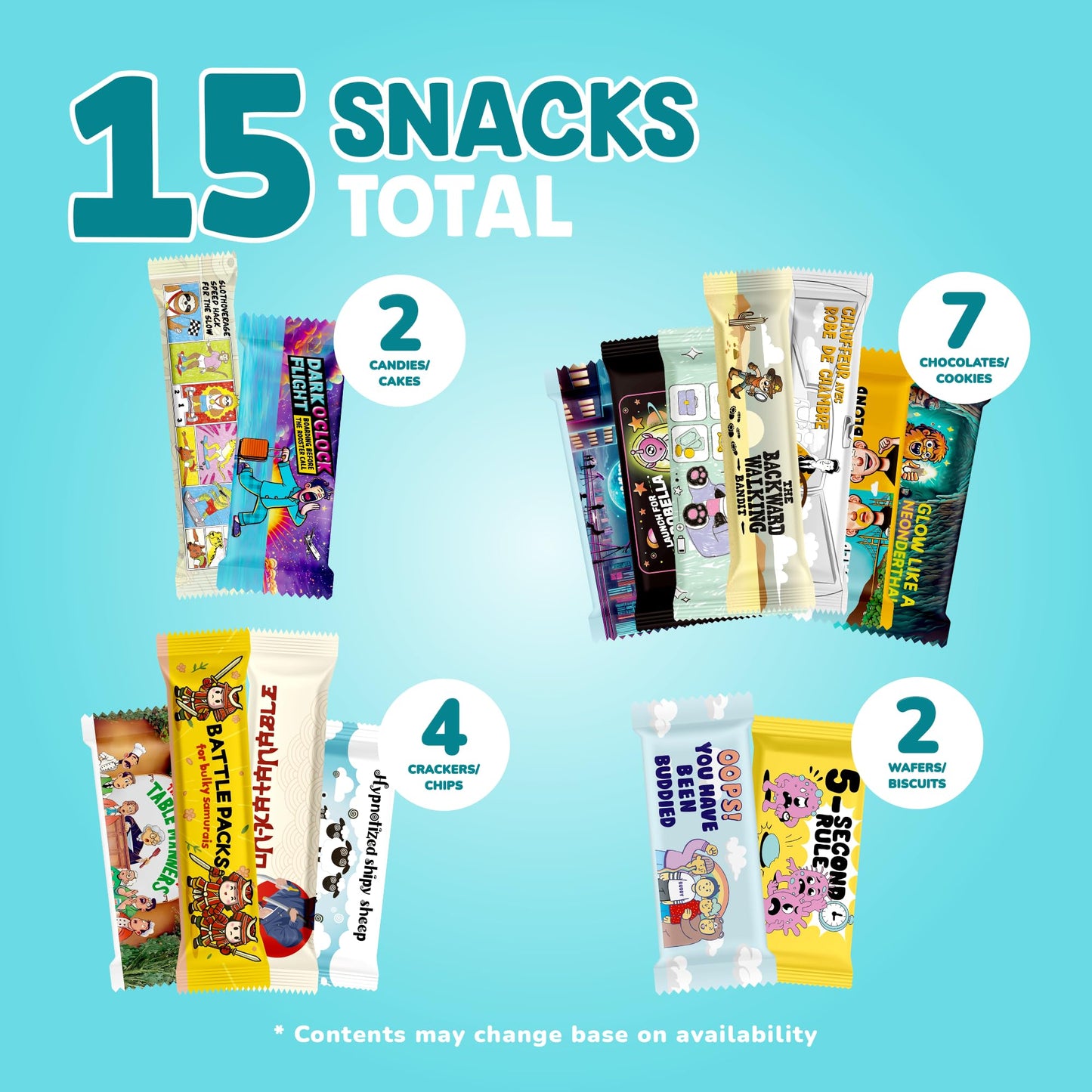Midi International Food Hamper | Premium Exotic Foreign Foods | Unique Hampers & Gourmet Gift for Men and Women | American Alike Retro Turkish Foods | 12 Full-Size + 1 Bonus Snacks