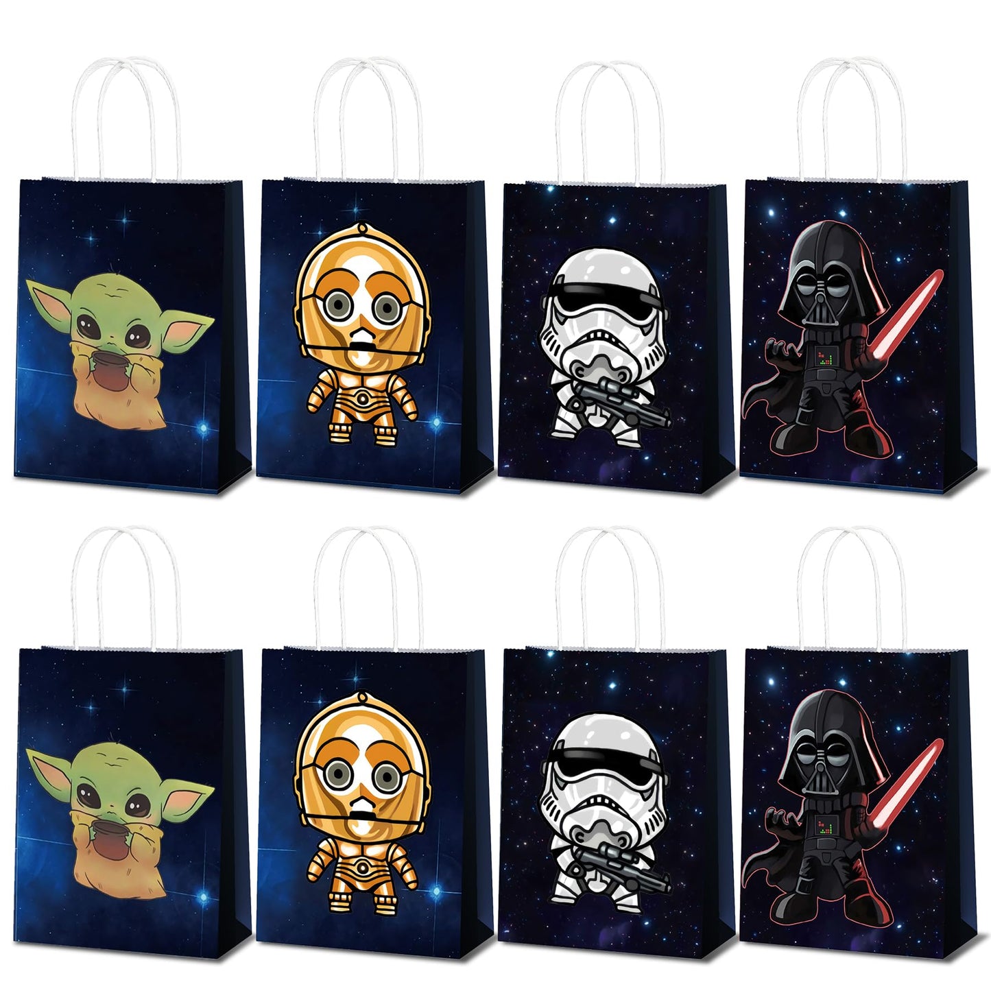 BILITOK Inspired Party Favors - 32 Pack Space Adventure Gift Bags for Birthday Decorations & Supplies (32)
