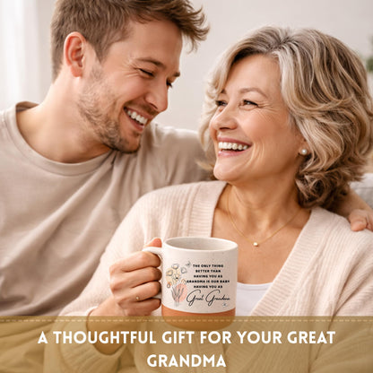 Mothers Day Gifts for Great Grandma, Great Grandma Coffee Mug 13oz, Sentimental Mothers Day Gift for Her, Great Grandmother Gifts