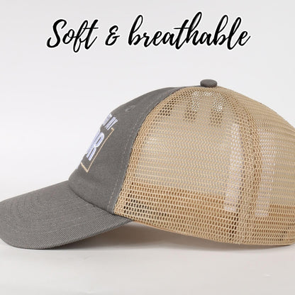 InnoBeta Senior Citizen Gifts Cap for Men, Funny Adjustable Embroidered Hat Gifts for Old People