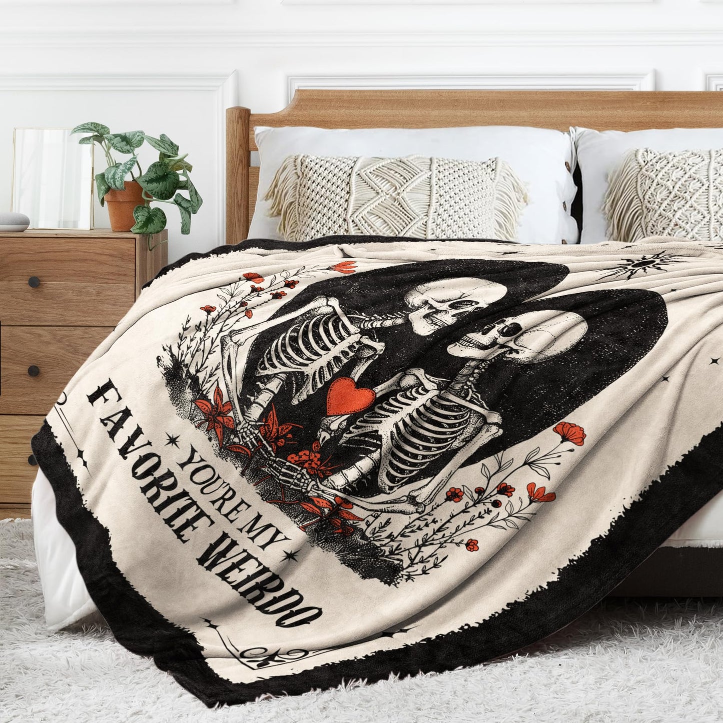 Gifts for Him Her, Wedding Anniversary Blanket, Fathers Day Bday Gifts for Husband, Birthday Gift for Boyfriend, Girlfriend, I Love You Gift, Wedding Gift for Couple Wife Husband, 60"X50"