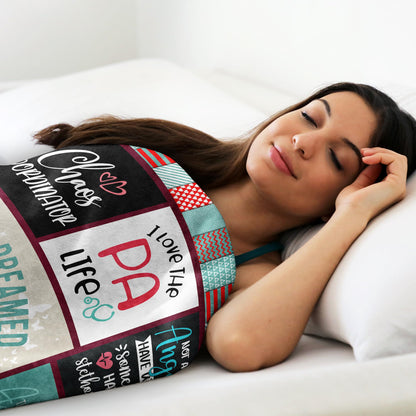 Physician Assistant Gifts Blanket 60"X 50", Physician AssistantGifts for Women, Birthday Gifts for a Physician Assistant, PA Student/School Presents