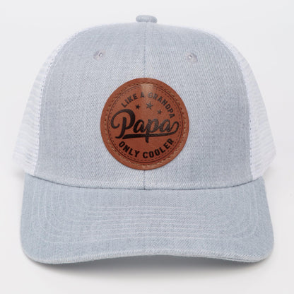 Men Hat Baseball Cap Christmas Fathers Day Birthday, Gifts for Men Trucker Grey Baseball Cap