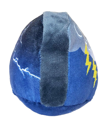 Thunderheads Thunderstorm Plush, Weather-Inspired Educational Soft Collectible with Fact Card for Exploring Earth Science, Gift for Nature Lovers, Storm Chasers, STEM Learning for Families & Friends