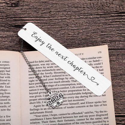 Graduation Gifts Class of 2026 Senior Bookmarks Gifts for Him Her Inspirational Grad Students Gifts for High Middle Medical Nurse School Students Motivational Gifts Surgery Graduate from Mom Dad