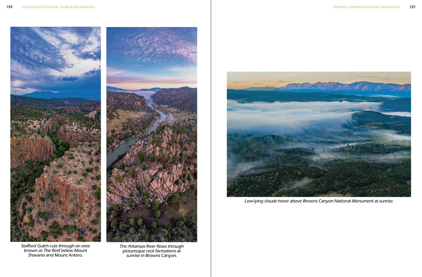 Colorado's National Parks & Monuments - 2nd Edition (13" x 10" Hardcover Coffe Table Book Featuring Mesa Verde, Rocky Mountain N.P., Great Sand Dunes, Black Canyon, and more)