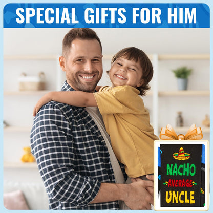 HAPPYPOP Novelty Family Gifts - Gifts for Big Bro Dad Uncle, Funny Socks for Him