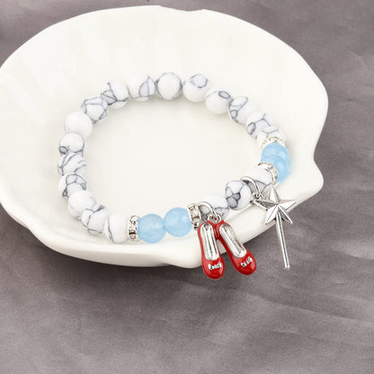 WSNANG Movie Inspired Charm Bracelet Cosplay Jewelry for Her Movie Merchandise Fandom Gift