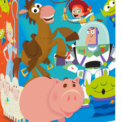 Hallmark Disney Pixar Toy Story Gift Bags for Kids (2 Bags: 1 Large 13", 1 Extra Large 15") for Birthdays, Back to School, Christmas