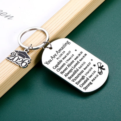 2026 Graduation Gifts for Him Her Class of 2026 Graduation Gifts for Women Men Faith Based Graduate College Graduate 2026 High School Boy Girl Senior Night 2026 Last Day of School Religious Christmas