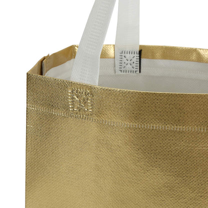 Tosnail 40 Pack 10 x 8 Inch Reusable Present Gift Bag, Medium Grocery Bags, Shopping Tote Bag for Weddings, Birthday, Party