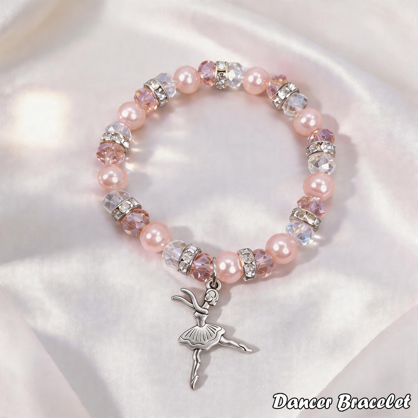 Dance Recital Gifts - Ballerina Bracelet & Ballet Dancer Jewelry