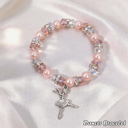 Dance Recital Gifts - Ballerina Bracelet & Ballet Dancer Jewelry