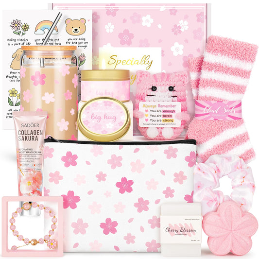 Gifts for Teen Girls, Teen Girl Gifts Trendy Stuff, Graduation Gift For Her Teens Girl, Tween, Teenager, Daughter, Sister, Best Friend Sweet 16th 18th 21st Birthday Cherry Blossom Gift