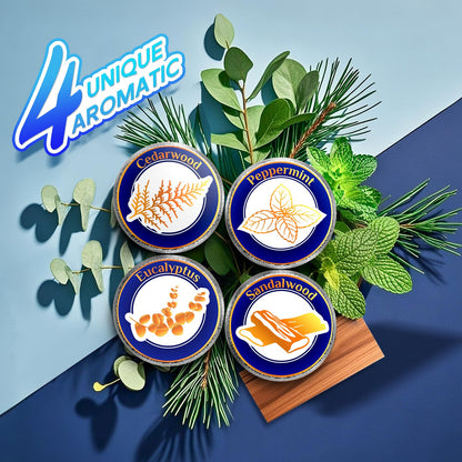 Shower Steamers for Men, Father Day Gift for Dad, Shower Bombs Aromatherapy Relaxation SPA Birthday Gifts for Husband Boyfriend Teen Boys