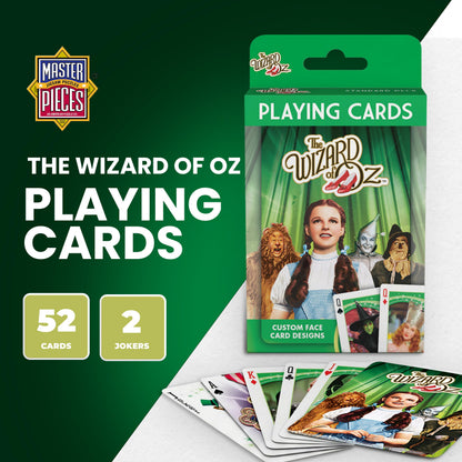 MasterPieces Officially Licensed Wizard of Playing Cards - 54 Card Deck for Adults