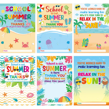 Fancy Land 12 Pcs Teacher Appreciation Gift Card Holders Teacher Appreciation Gifts in Bulk for End of School Year Graduation