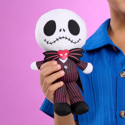 Disney Tim Burton’s The Nightmare Before Christmas Valentine Small Plush Stuffed Animal 2-Pack, Soft & Cuddly, Toy for Fans & Kids by Just Play, Kids Toys for Ages 3 Up by Just Play