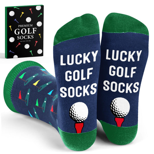 Golf Gifts for Men, Women - Golf Accessories, Golf Socks for Dad, Mom - Funny gift, Christmas Gifts, Stocking Stuffer