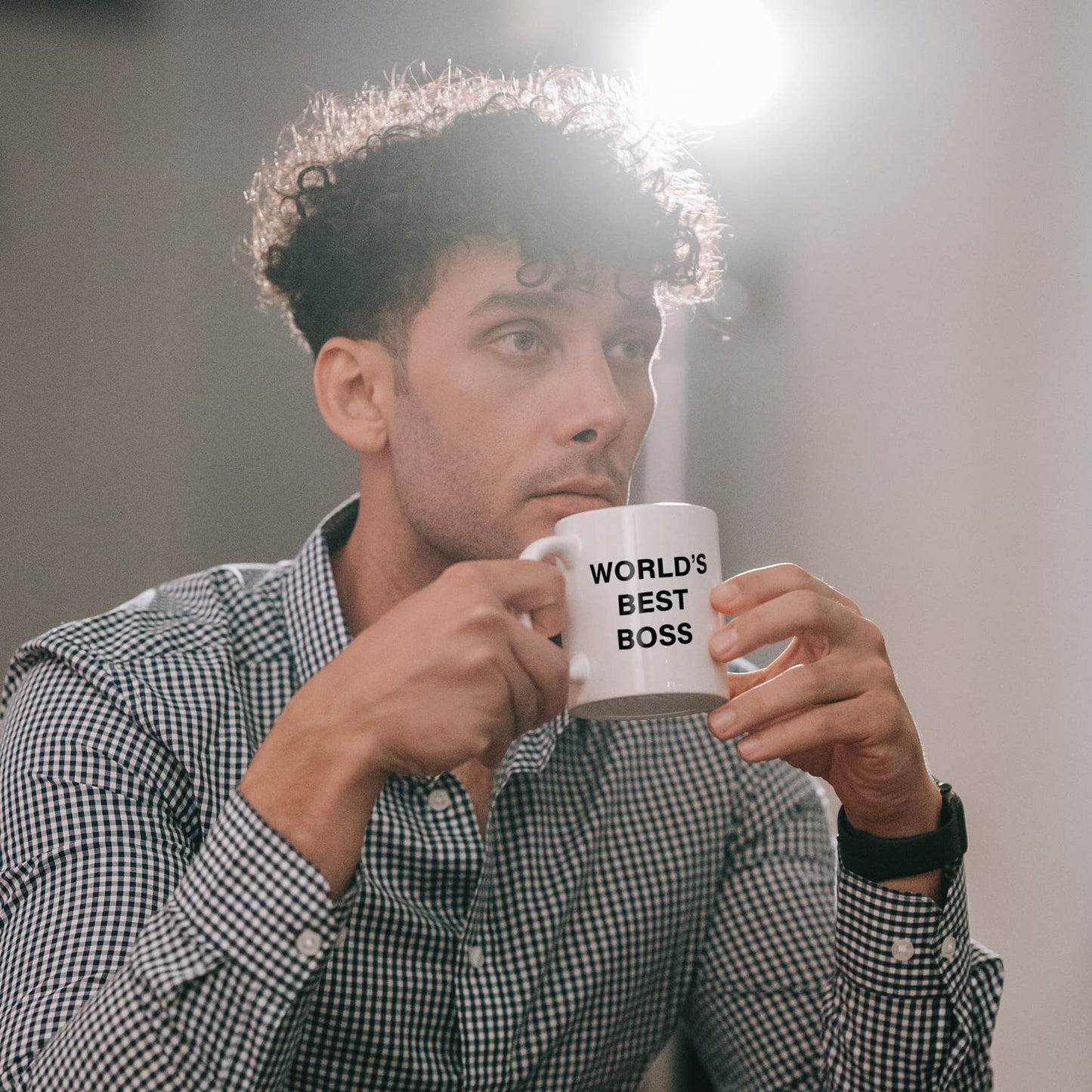 World's Best Boss Mug, The Office Coffee Mug 11 oz Ceramic Mug Funny Unique Idea Cup Gifts for Office Male Female Bosses Coworkers (11oz)