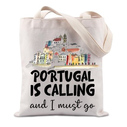 Portugal Calling Tote Bag - Portugal Travel & Vacation Gift
