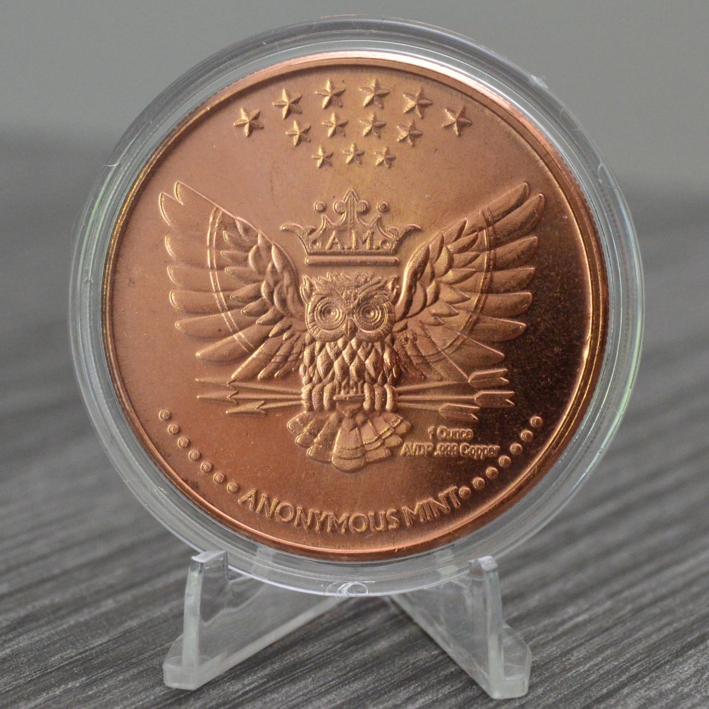 Release The Kraken 1 oz Pure .999 Copper Round Collectible Challenge Coin in Capsule - COA by Heavenly Metals