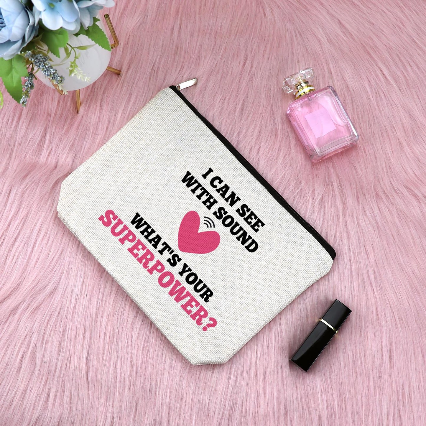 Sonographer Gifts Sonographer Radiologist Makeup Bag for Women Student Graduation Gift Ultrasound Technician Gifts Cosmetic Bag Radiology Technologist Presents for Friend Christmas Birthday Gift