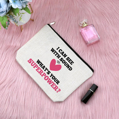 Sonographer Gifts Sonographer Radiologist Makeup Bag for Women Student Graduation Gift Ultrasound Technician Gifts Cosmetic Bag Radiology Technologist Presents for Friend Christmas Birthday Gift