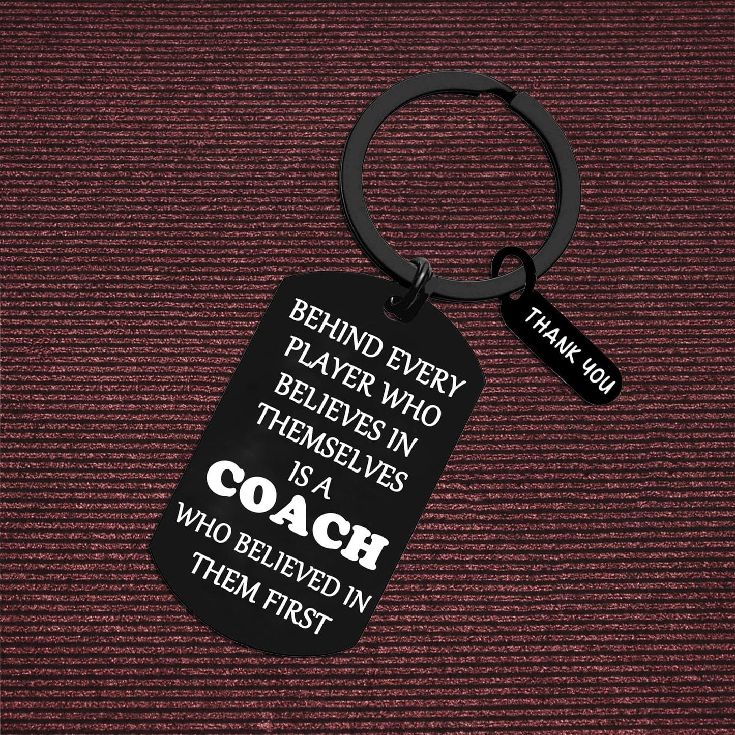 Coach Gifts for Men: Appreciation Keychain for Baseball, Volleyball, Soccer Coach Thank You Gifts