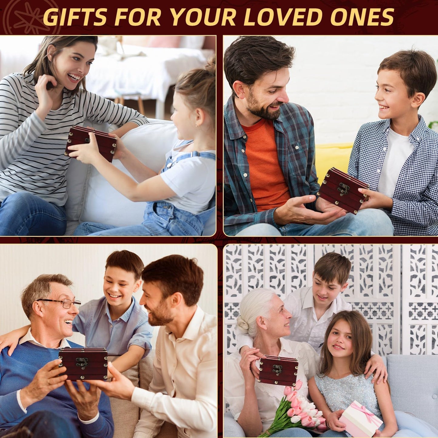 Giftota The Gift of Nothing - Gag Gifts for Person Who Wants Nothing & Who Has Everything Great for White Elephant Funny Birthday Christmas Idea Joke Gifts for Women Men